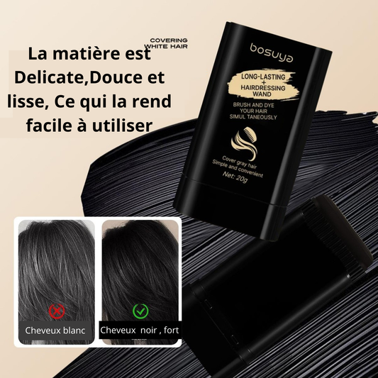 Noircisseur Capillaire Naturel – Cheveux noirs, forts et vivants