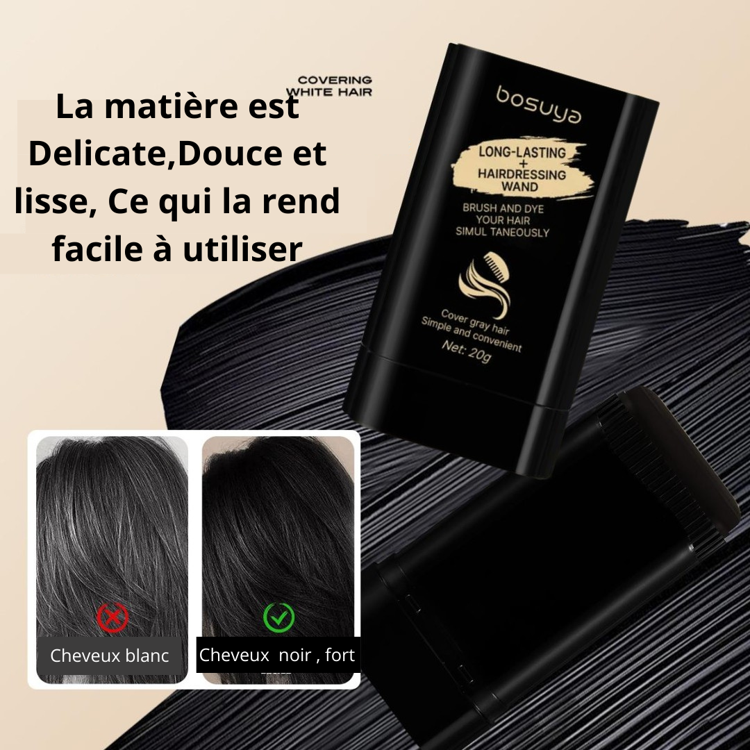 Noircisseur Capillaire Naturel – Cheveux noirs, forts et vivants