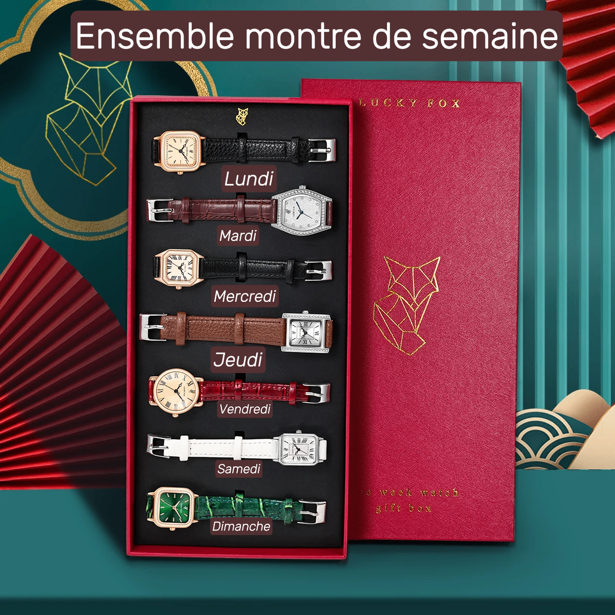 Collection Montre 7-in-1 – L’Élégance Parfaite pour Chaque Jour